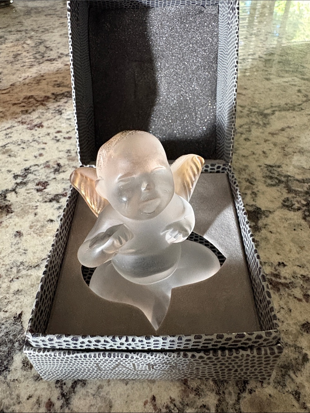 Lalique 1997 Limited Edition โEltonโs Singing Angelโ